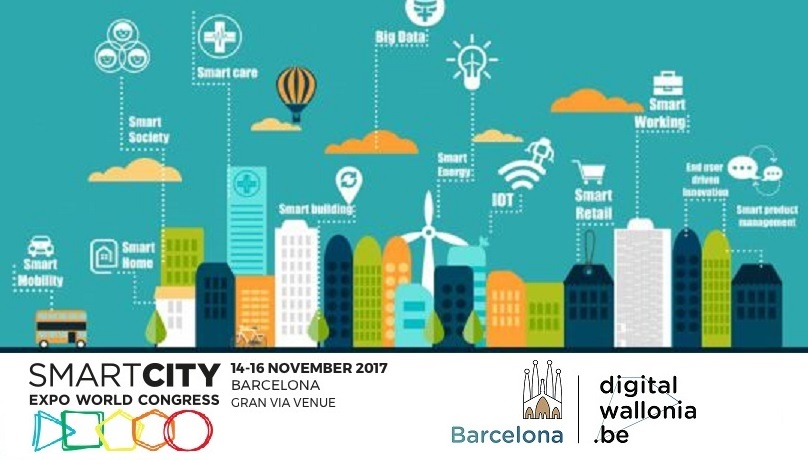 Wallonia en Smart City Expo World Congress 2017 