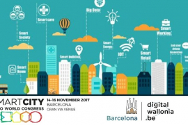 Wallonia en Smart City Expo World Congress 2017