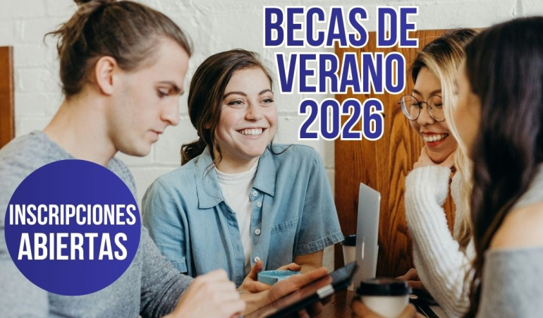 Becas de verano 2026
